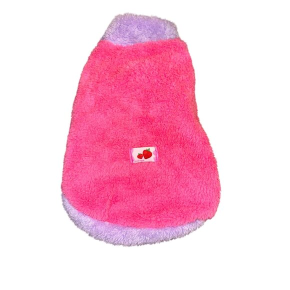 Yikeyo Dog Sweater Pink & Purple Fleece Medium Cozy Apparel - Picture 10 of 11